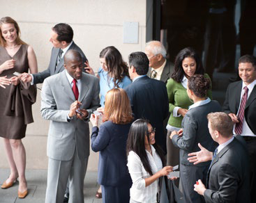 Business Meeting Mingle